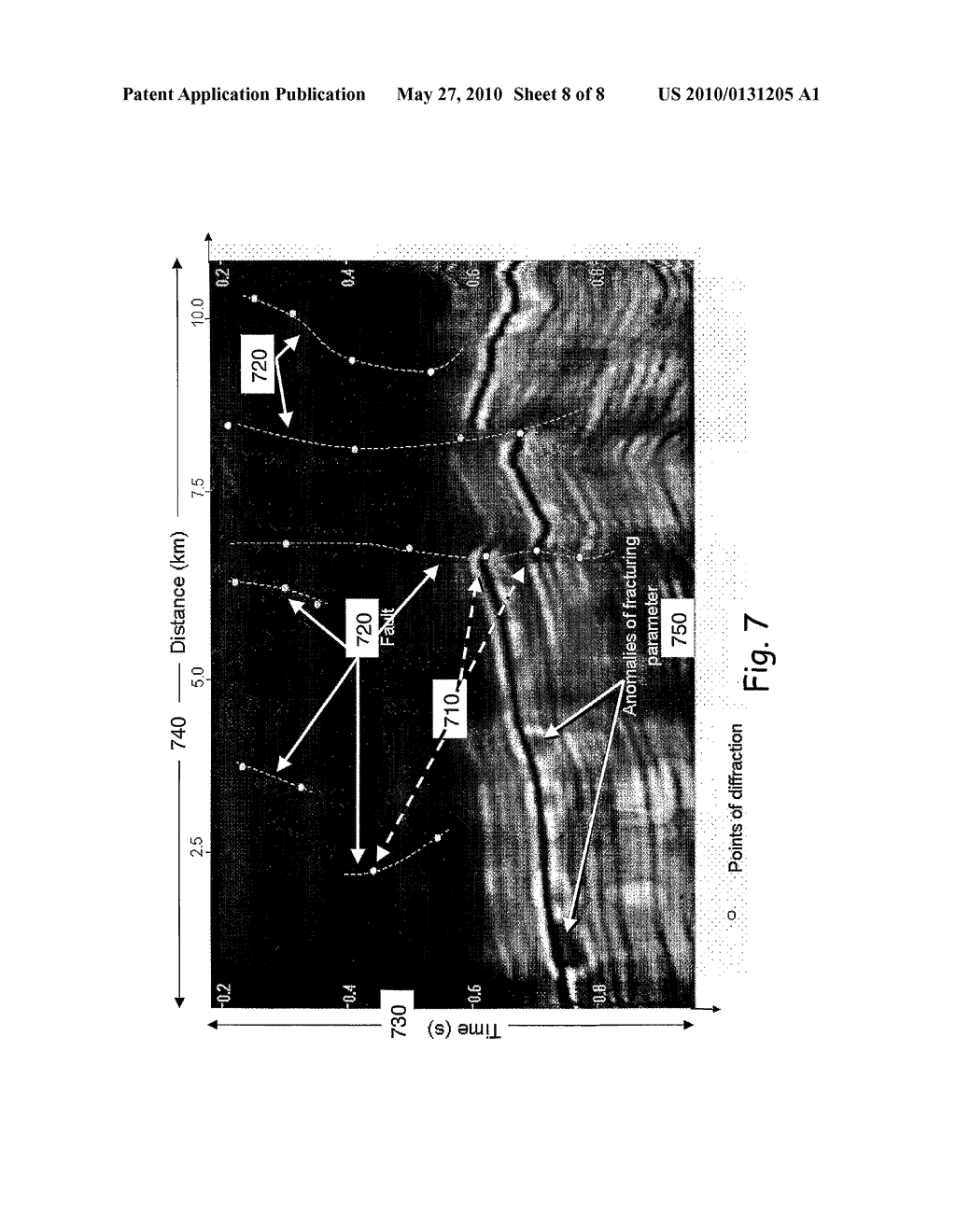 METHOD FOR IDENTIFYING AND ANALYZING FAULTS/FRACTURES USING REFLECTED AND DIFFRACTED WAVES - diagram, schematic, and image 09