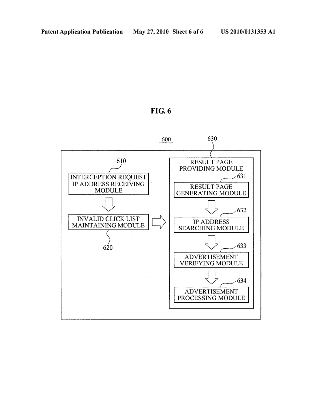 METHOD FOR PROCESSING INVALID CLICK AND SYSTEM FOR EXECUTING THE METHOD - diagram, schematic, and image 07