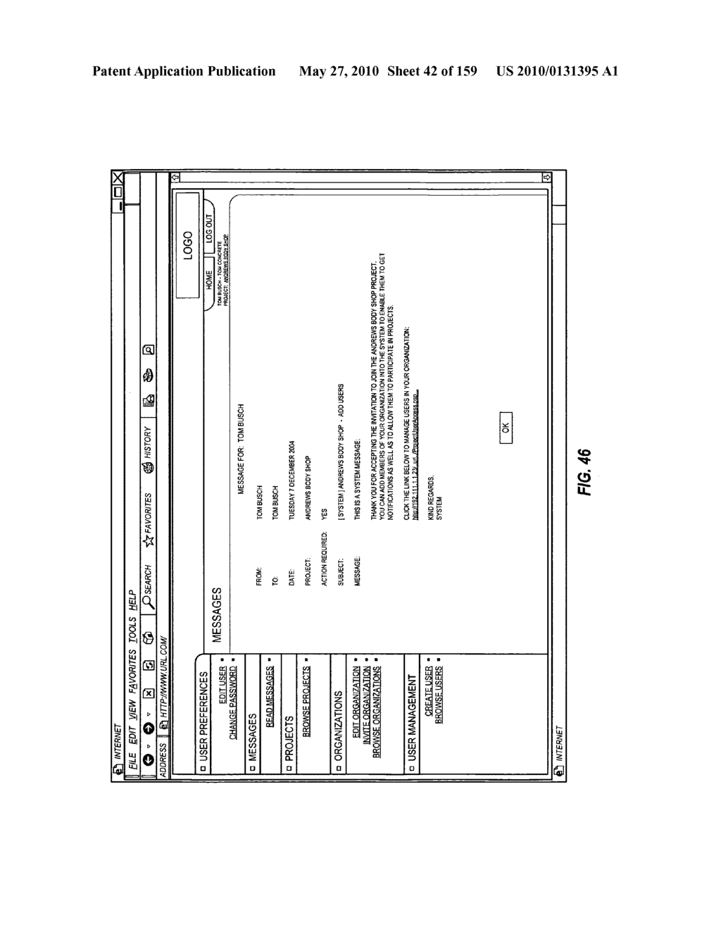 CONSTRUCTION PAYMENT MANAGEMENT SYSTEM AND METHOD WITH REAL-TIME DRAW NOTIFICATION FEATURES - diagram, schematic, and image 43