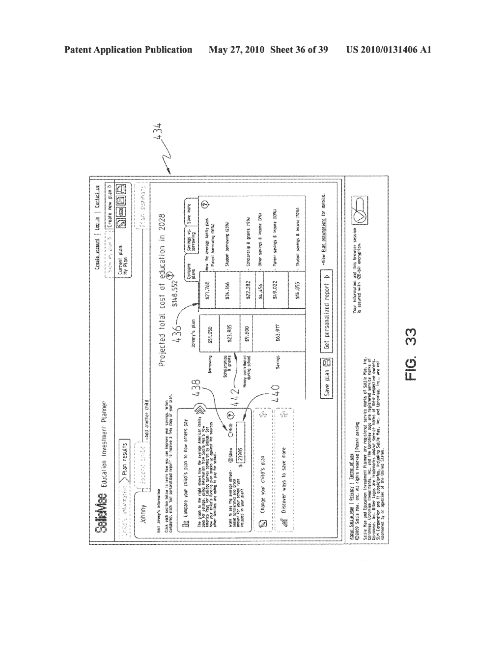 Method and Apparatus For Educational Financial Planning - diagram, schematic, and image 37