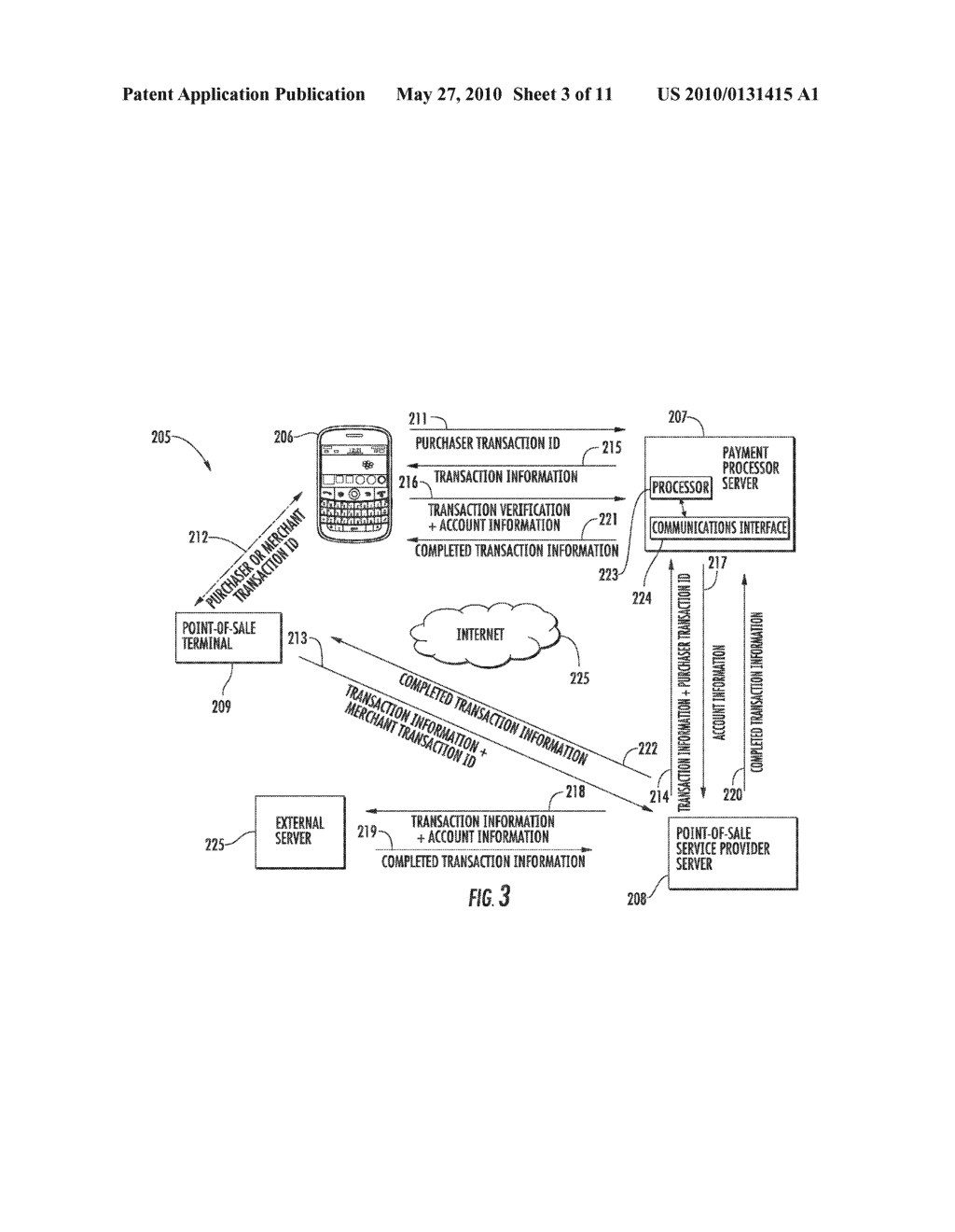 ELECTRONIC PAYMENT SYSTEM INCLUDING MERCHANT SERVER AND ASSOCIATED METHODS - diagram, schematic, and image 04