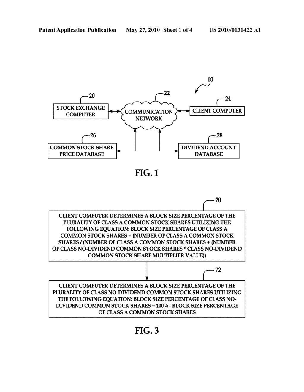 SYSTEM, METHOD, AND COMPUTER READABLE MEDIUM FOR ALLOCATING DIVIDENDS TO A BLOCK OF COMMON STOCK SHARES - diagram, schematic, and image 02