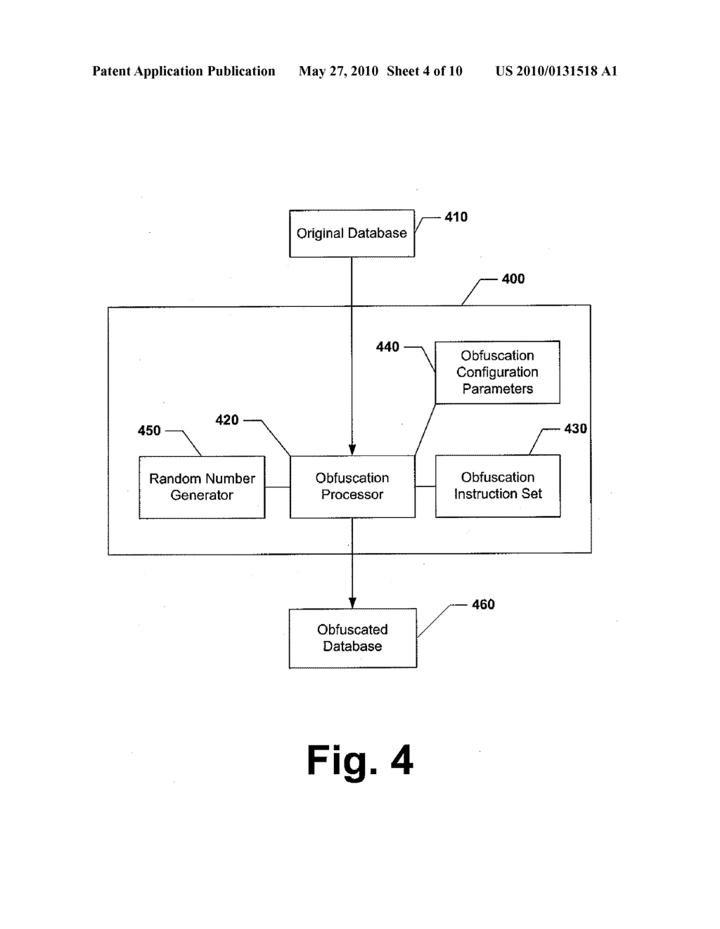 Database Obfuscation System and Method - diagram, schematic, and image 05