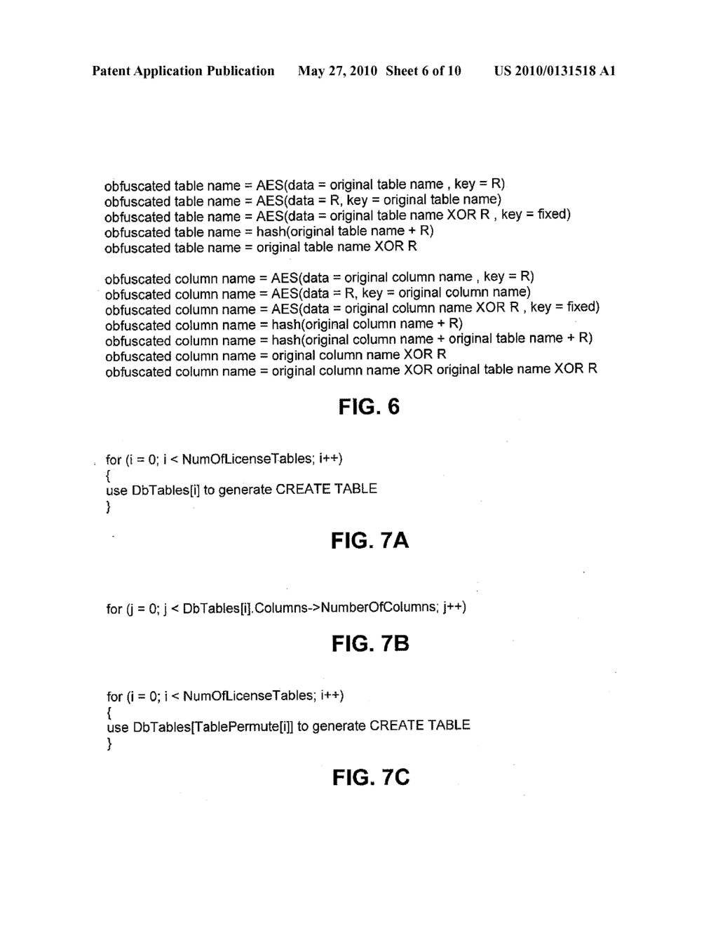 Database Obfuscation System and Method - diagram, schematic, and image 07