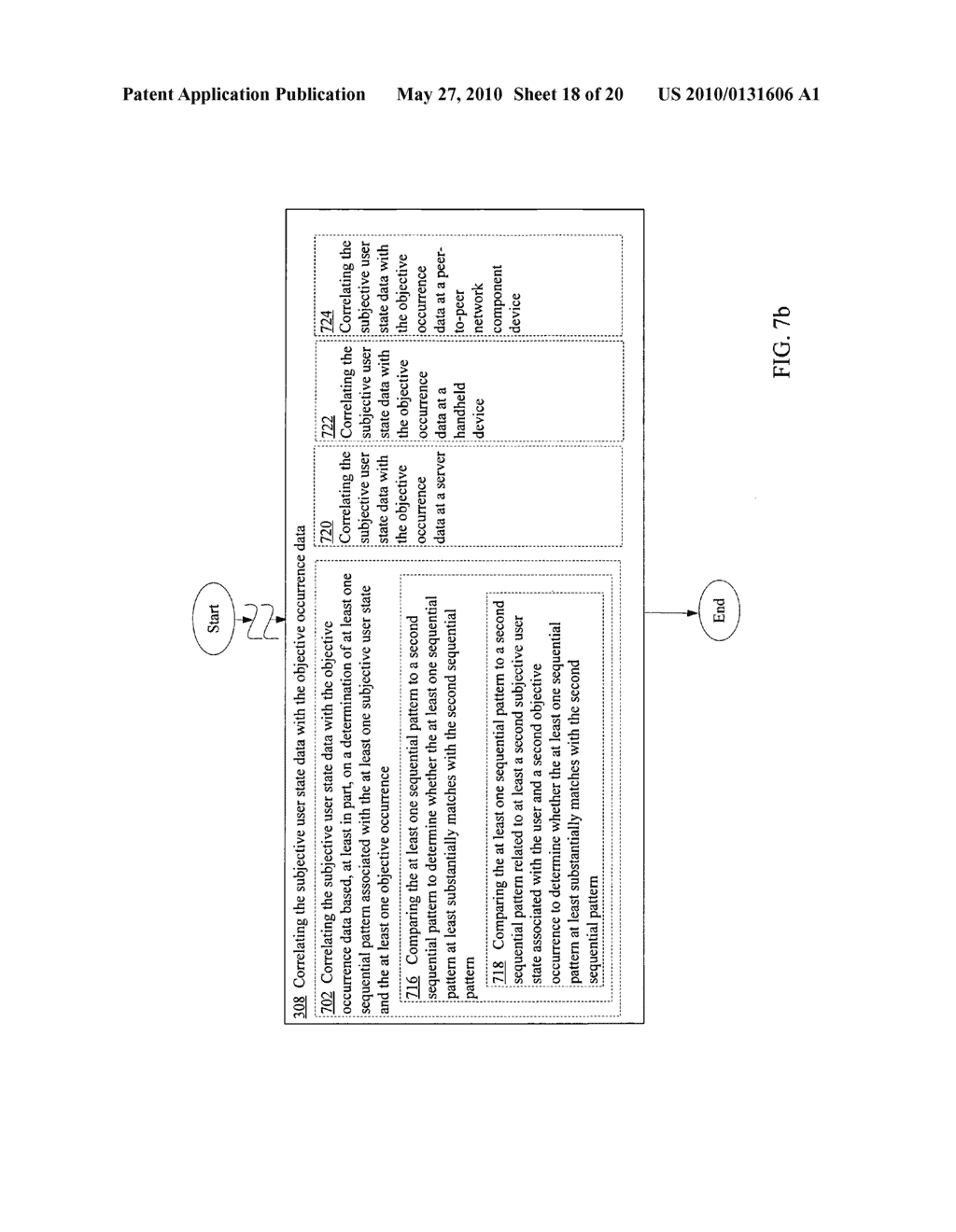 Soliciting data indicating at least one subjective user state in response to acquisition of data indicating at least one objective occurrence - diagram, schematic, and image 19