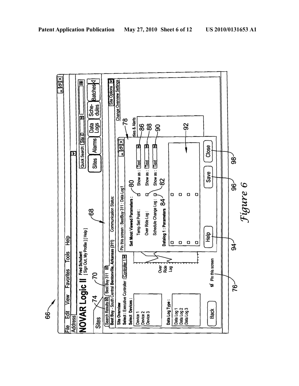 BUILDING CONTROL SYSTEM USER INTERFACE WITH PINNED DISPLAY FEATURE - diagram, schematic, and image 07