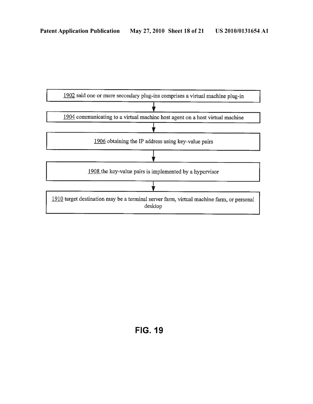 PLATFORM FOR ENABLING TERMINAL SERVICES VIRTUALIZATION - diagram, schematic, and image 19