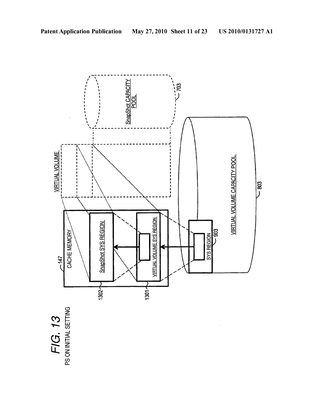 STORAGE SYSTEM AND METHOD IMPLEMENTING ONLINE VOLUME AND SNAPSHOT WITH PERFORMANCE/FAILURE INDEPENDENCE AND HIGH CAPACITY EFFICIENCY - diagram, schematic, and image 12