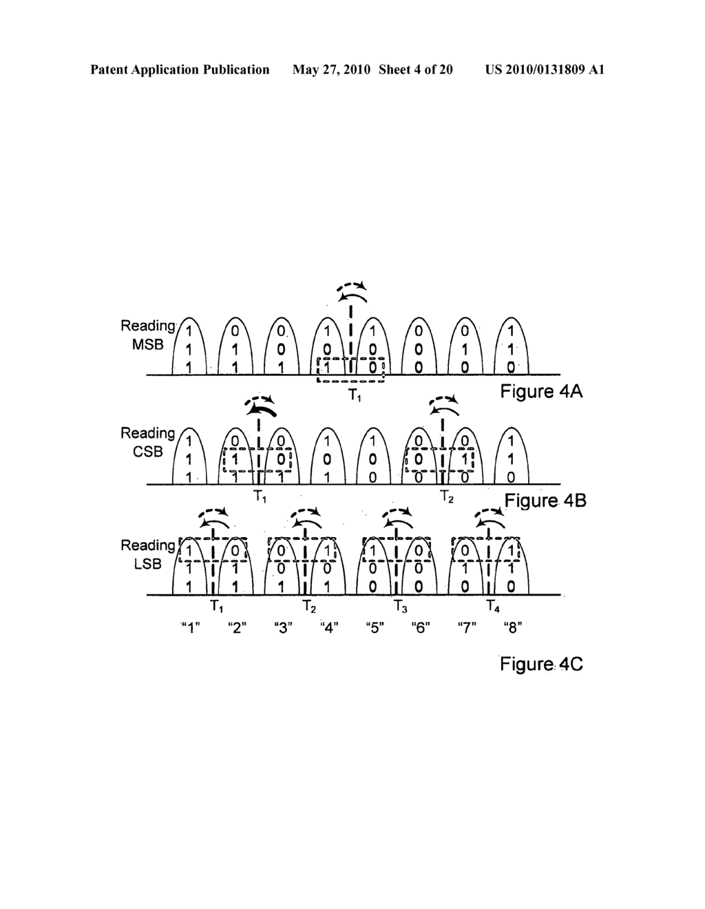 APPARATUS AND METHODS FOR GENERATING ROW-SPECIFIC READING THRESHOLDS IN FLASH MEMORY - diagram, schematic, and image 05