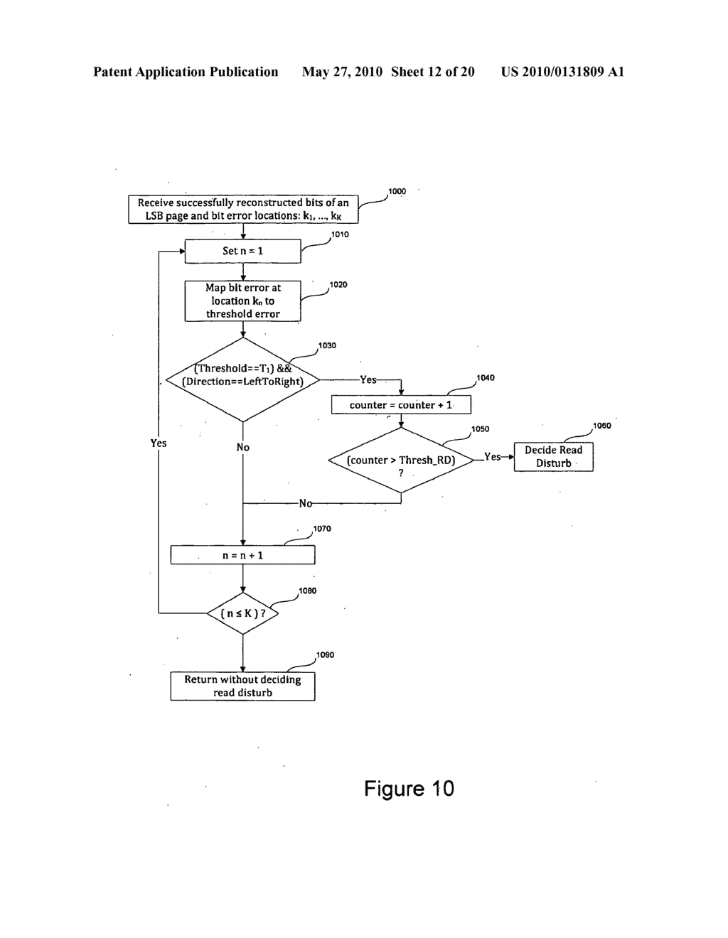 APPARATUS AND METHODS FOR GENERATING ROW-SPECIFIC READING THRESHOLDS IN FLASH MEMORY - diagram, schematic, and image 13