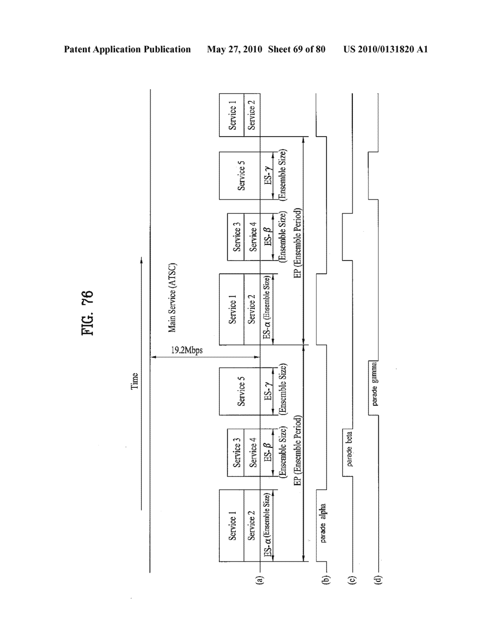 DIGITAL BROADCASTING SYSTEM AND METHOD OF PROCESSING DATA THEREOF - diagram, schematic, and image 70