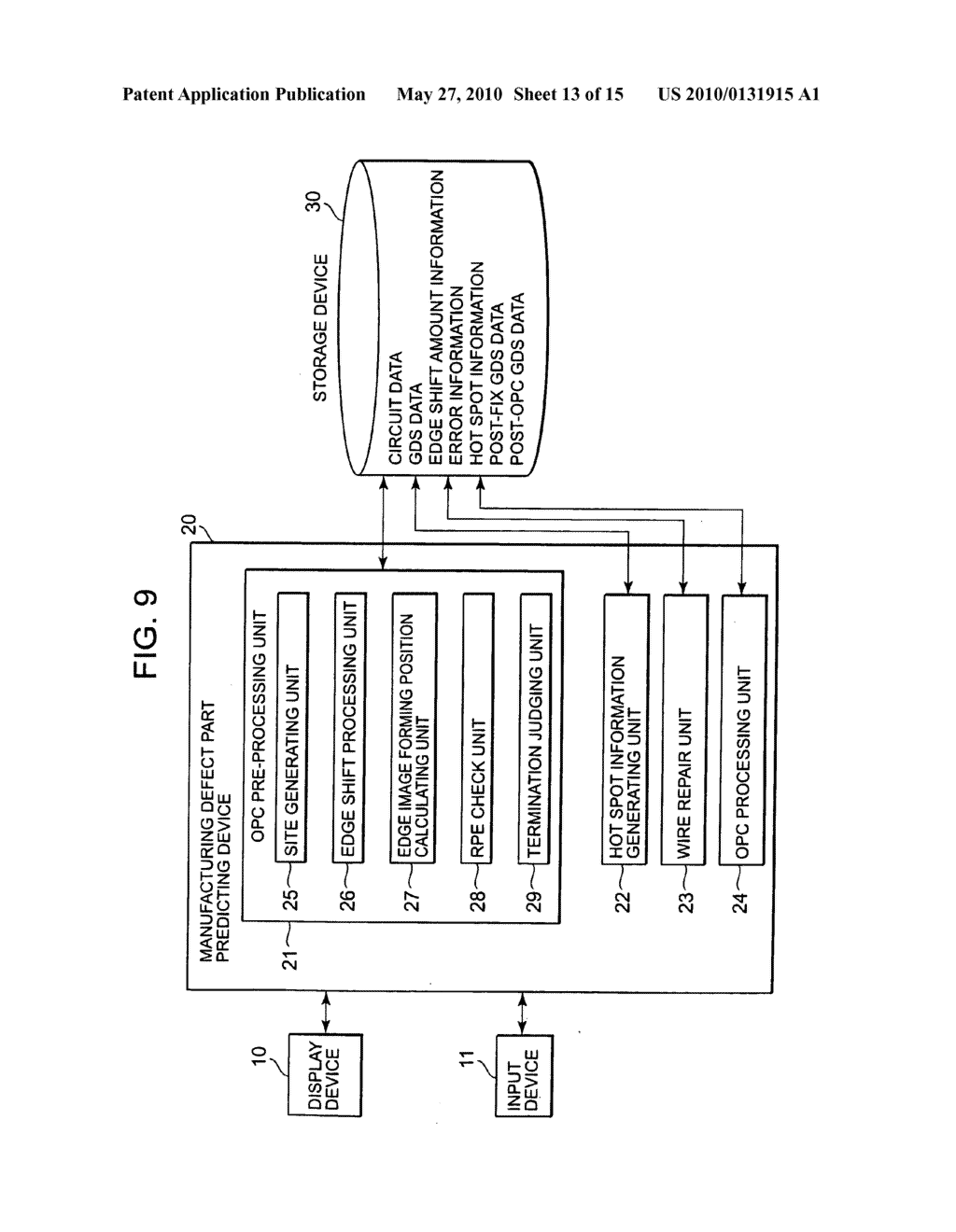 Method, device, and program for predicting a manufacturing defect part of a semiconductor device - diagram, schematic, and image 14