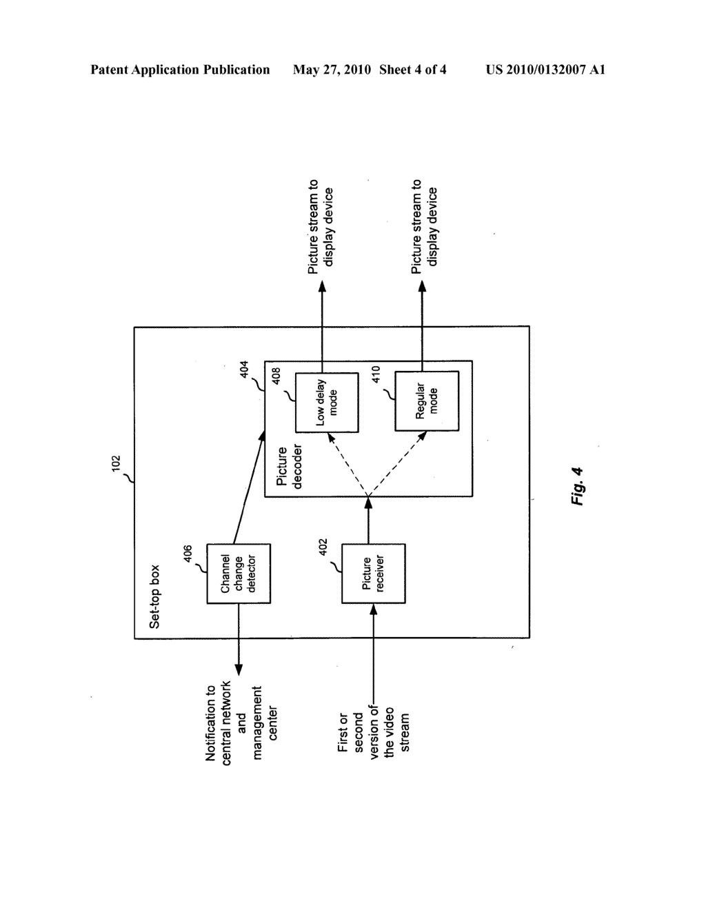 ACCELERATING CHANNEL CHANGE TIME WITH EXTERNAL PICTURE PROPERTY MARKINGS - diagram, schematic, and image 05