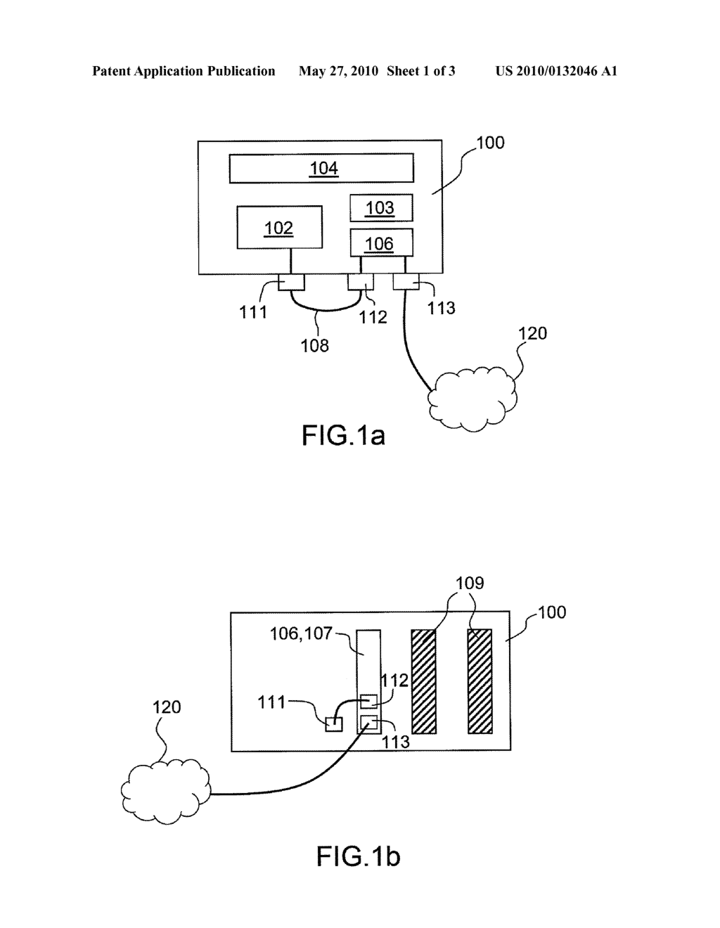 Electronic Circuit for Securing Data Interchanges Between a Computer Station and a Network - diagram, schematic, and image 02