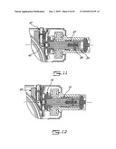 Powered Locking Caster Wheel diagram and image