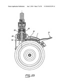 Powered Locking Caster Wheel diagram and image