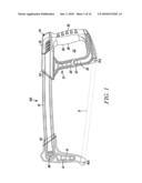 Hacksaw with Blade Tensioning Mechanism diagram and image