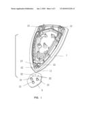 SOLEPLATE UNIT OF ELECTRIC IRON diagram and image