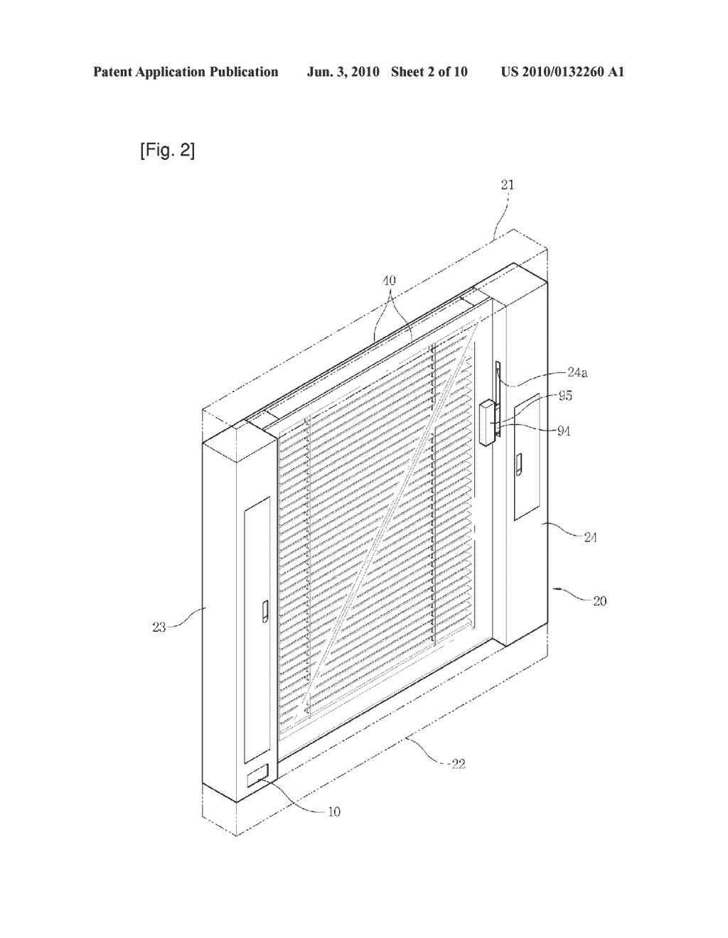 DOUBLE GLAZING WINDOW HAVING BUILT-IN AUTO CONTROLLING BLINDER - diagram, schematic, and image 03