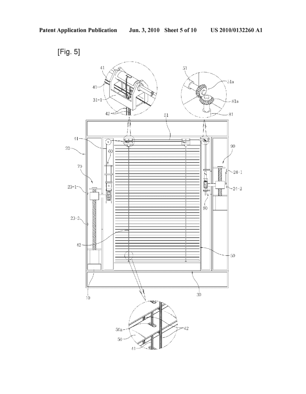 DOUBLE GLAZING WINDOW HAVING BUILT-IN AUTO CONTROLLING BLINDER - diagram, schematic, and image 06