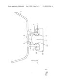 GUIDE RAIL ASSEMBLY AND DRIVING ELEMENT FOR MOTOR VEHICLE WINDOW LIFTERS AND METHOD FOR THE PRODUCTION THEREOF diagram and image