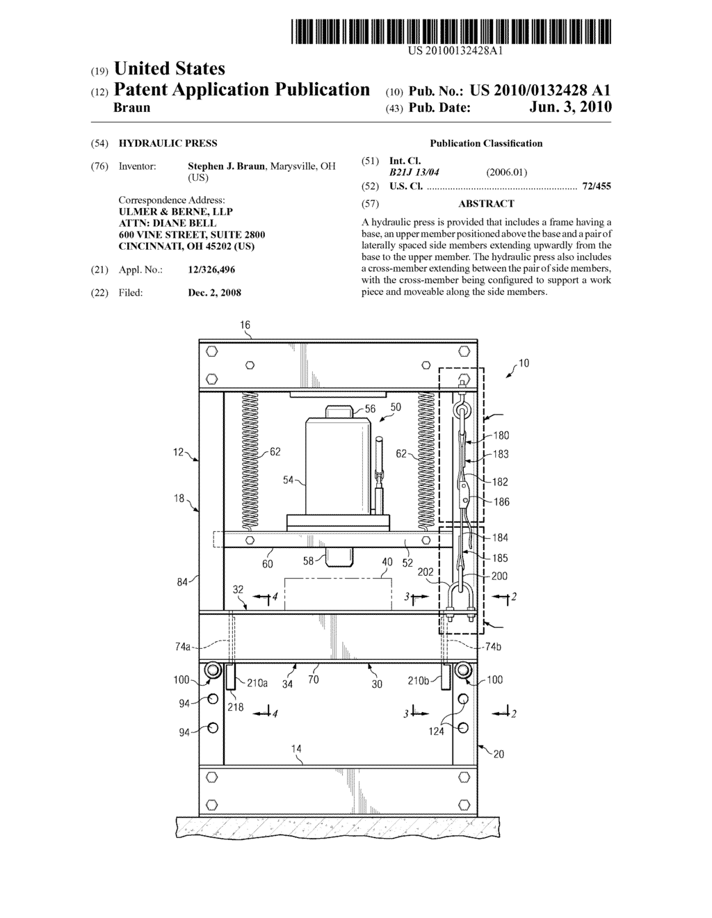 HYDRAULIC PRESS - diagram, schematic, and image 01