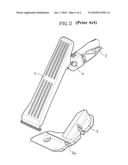 Organ Type Acceleration Pedal diagram and image