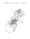 Integrated brake and chain disk assembly for door operator diagram and image