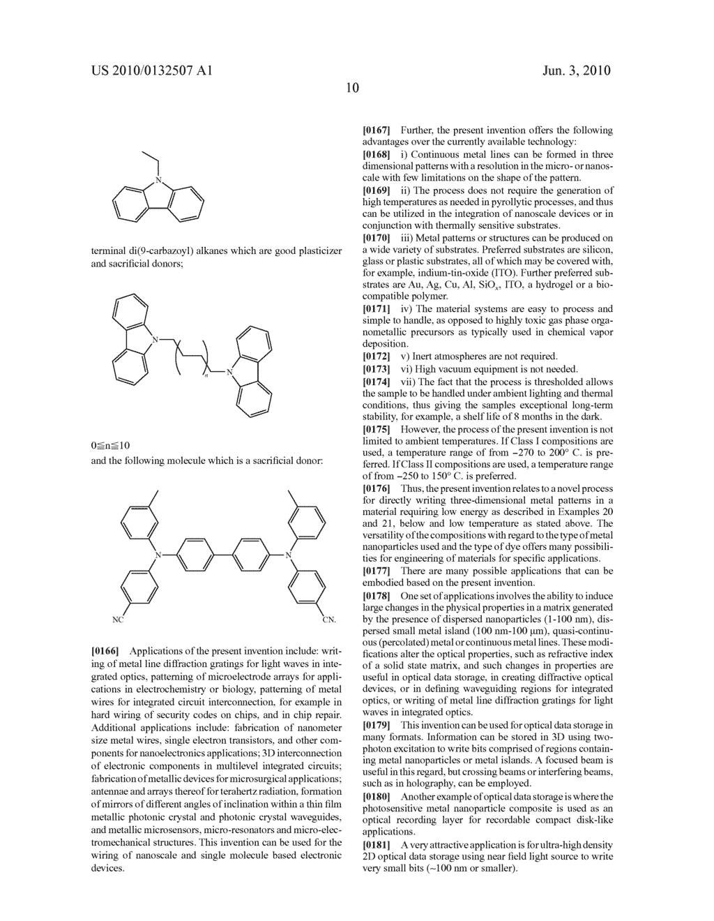 METHOD FOR PATTERNING METAL USING NANOPARTICLE CONTAINING PRECURSORS - diagram, schematic, and image 34