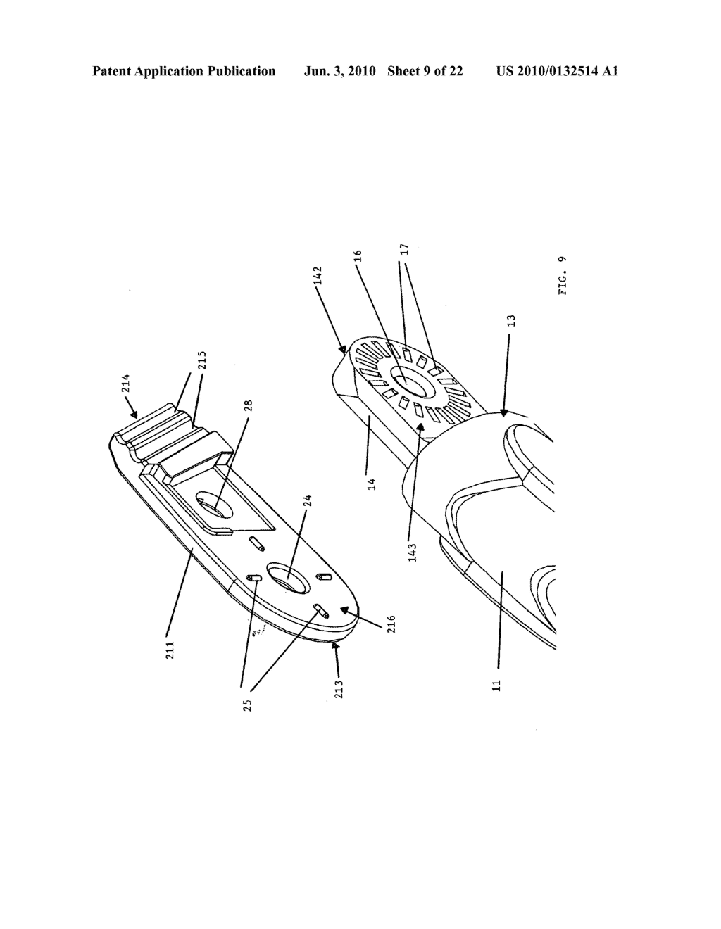 Adjustable multiple nail holder-extension - diagram, schematic, and image 10