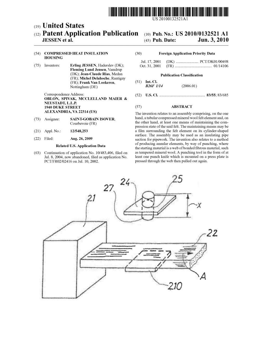 COMPRESSED HEAT INSULATION HOUSING - diagram, schematic, and image 01