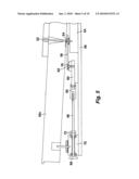 Movable pivot bearing for changing key leverage in string keyboard instruments diagram and image