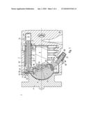 AXIAL PISTON MACHINE HAVING A RETURN DEVICE diagram and image