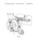 AXIAL PISTON MACHINE HAVING A RETURN DEVICE diagram and image