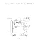 GAS DEACIDIZING METHOD USING AN ABSORBENT SOLUTION WITH DEMIXING DURING REGENERATION diagram and image