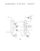 GAS DEACIDIZING METHOD USING AN ABSORBENT SOLUTION WITH DEMIXING DURING REGENERATION diagram and image