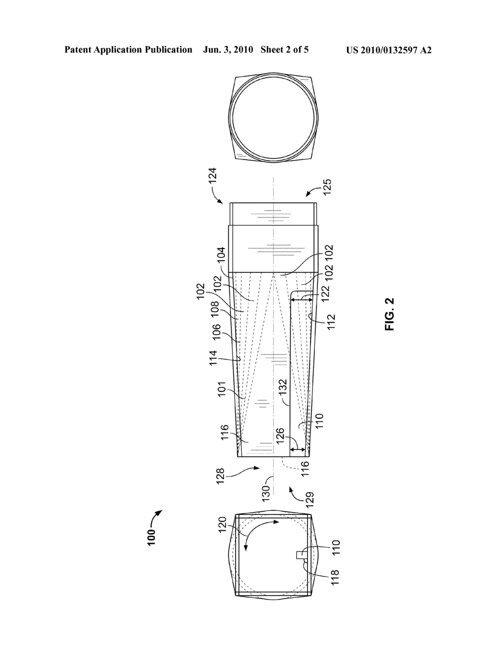 Method and System for Lining a Coal Burner Nozzle - diagram, schematic, and image 03