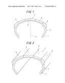 PNEUMATIC TIRE FOR MOTORCYCLE diagram and image