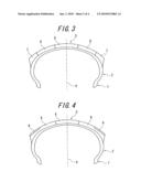 PNEUMATIC TIRE FOR MOTORCYCLE diagram and image