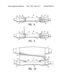 METHOD AND APPARATUS FOR MANUFACTURING AN ENDOVASCULAR GRAFT SECTION diagram and image