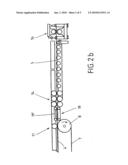 METHOD OF AND APPARATUS FOR EQUALIZATION OF THE HEAT TRANSFER OF A CAST PRODUCT DURING THE SOLIDIFICATION THEREOF ON A METAL CONVEYOR BELT OF A HORIZONTAL STRIP CASTING INSTALLATION diagram and image