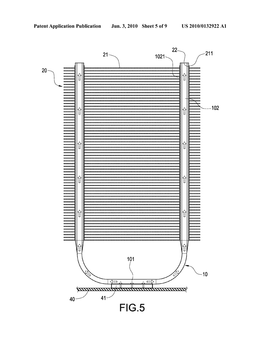 VAPOR CHAMBER AND COOLING DEVICE HAVING THE SAME - diagram, schematic, and image 06