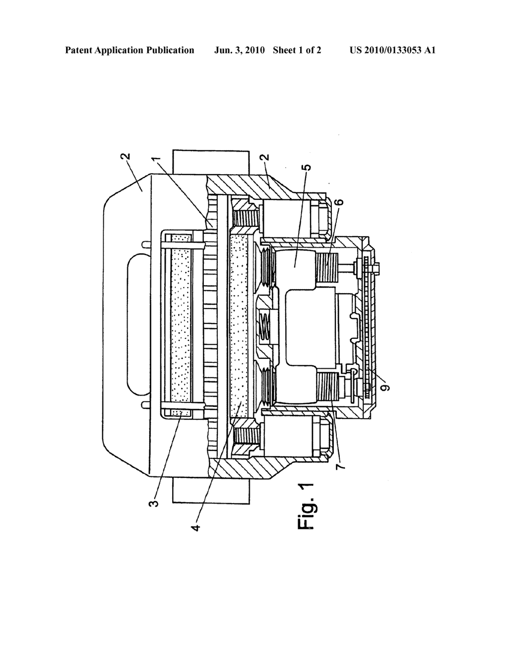 Disc Brake Having a Release Spindle for the Adjustment Device - diagram, schematic, and image 02