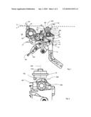 LOCKING DEVICE FOR AN INSTALLATION SWITCH DEVICE diagram and image