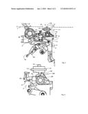 LOCKING DEVICE FOR AN INSTALLATION SWITCH DEVICE diagram and image