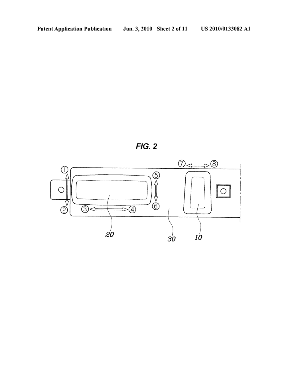 Switch Apparatus for Adjusting Power Seat in Vehicle - diagram, schematic, and image 03