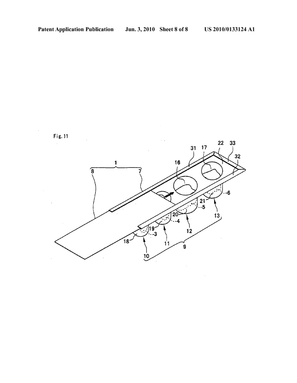 BLISTER TYPE ARTIFICIAL TEETH PACKAGING CONTAINER - diagram, schematic, and image 09