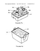 CLEANING SUPPLIES CADDY diagram and image