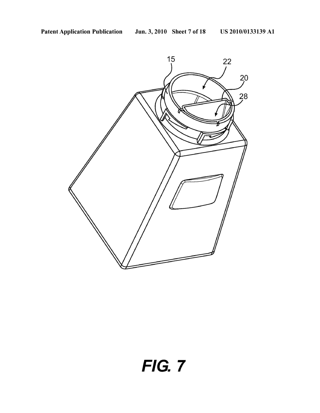 PHARMACY MEDICATION SAFETY BOTTLE WITH PILL VIEWER WINDOW AND LABEL VERIFICATION SYSTEM - diagram, schematic, and image 08