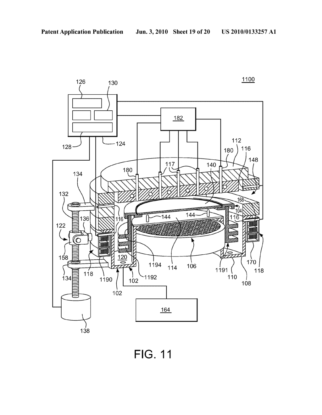 Rapid Thermal Processing Chamber With Micro-Positioning System - diagram, schematic, and image 20